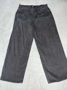 BDG Dark Wash Wide Leg Jeans